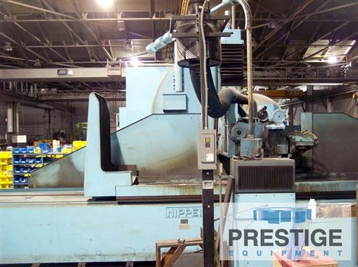35" x 193" Thompson Nippei #FXV-90/480, 30 HP grinding head, 75 HP auxiliary head,incremental - Image 2