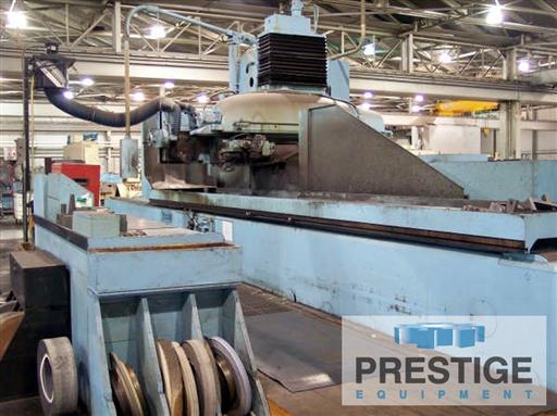 35" x 193" Thompson Nippei #FXV-90/480, 30 HP grinding head, 75 HP auxiliary head,incremental - Image 8