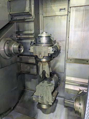 Index Traub #R200, 5" Axis turn-mill center, with bar loader, 2009 - Image 3