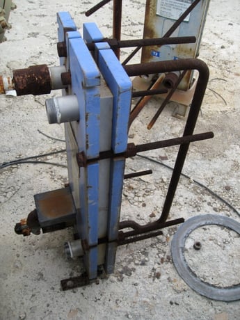 12 sq.ft., Alfa-Laval, M6-MFG, 10 plates, 150 psi, 230°F, 1999 - Image 4