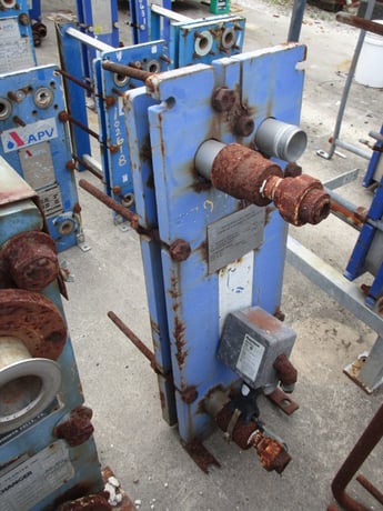12 sq.ft., Alfa-Laval, M6-MFG, 10 plates, 150 psi, 230°F, 1999 - Image 8