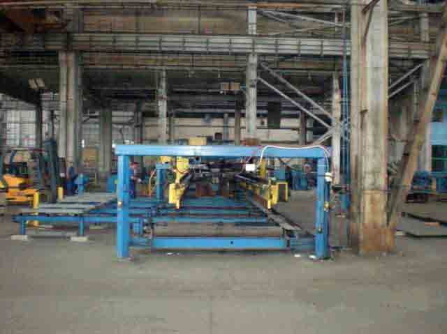 96" x .375" Herr Voss, Cut-To-Length line, 40000 lb., 80" OD, 20"-30" ID, 100 FPM, 1992 - Image 5