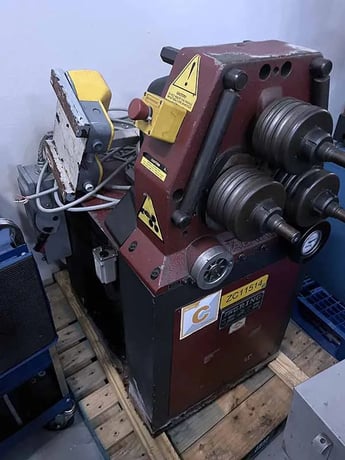 2" x 2" x 3/8" Tauring #ALFA40H1, bending roll, 3 rolls, 2014 - Image 2