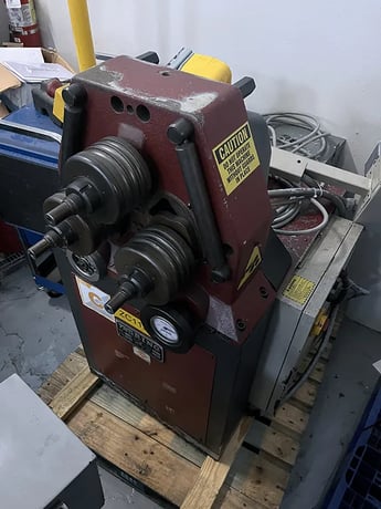 2" x 2" x 3/8" Tauring #ALFA40H1, bending roll, 3 rolls, 2014 - Image 3
