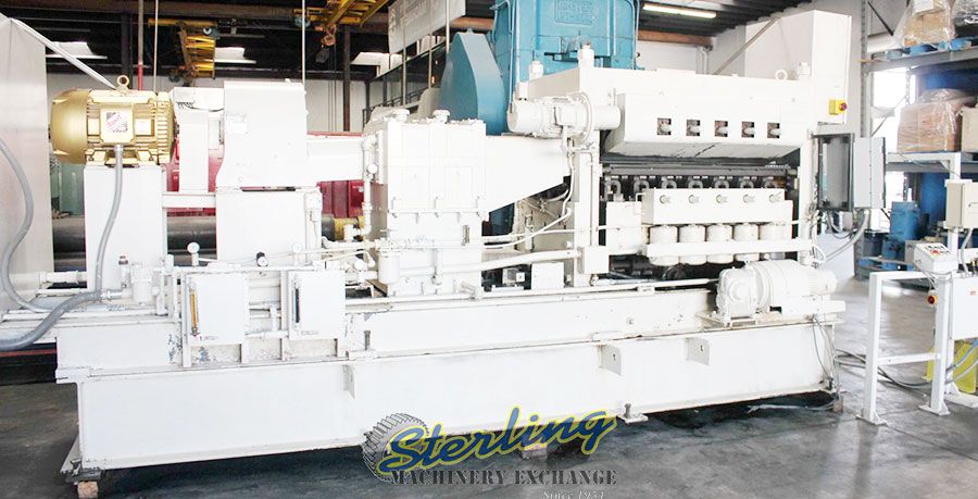Herr Voss #VIL 60/1.500-19/7 4HI, high precision coil leveler straightener, 48" x .075", (19) 1 diameter - Image 1