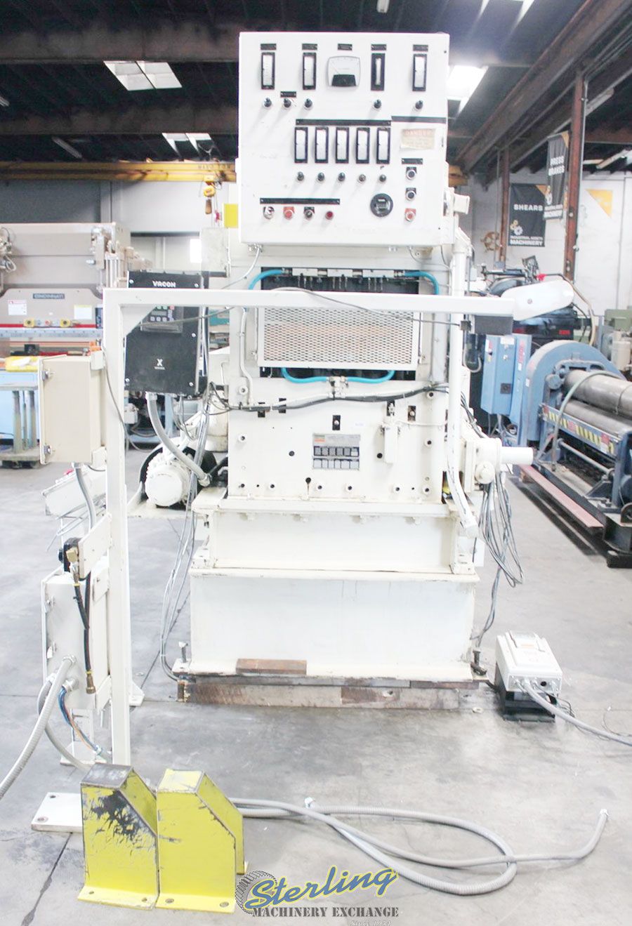 Herr Voss #VIL 60/1.500-19/7 4HI, high precision coil leveler straightener, 48" x .075", (19) 1 diameter - Image 2
