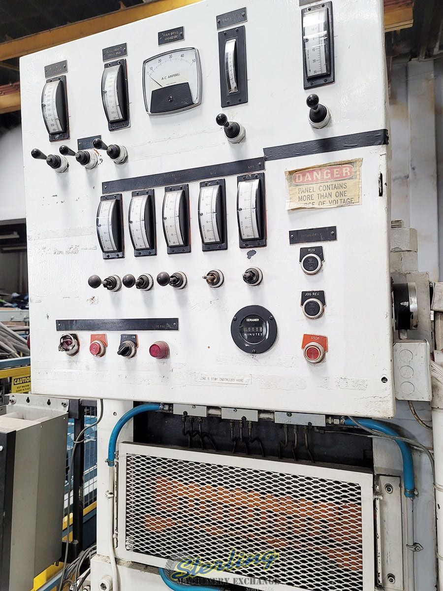 Herr Voss #VIL 60/1.500-19/7 4HI, high precision coil leveler straightener, 48" x .075", (19) 1 diameter - Image 8