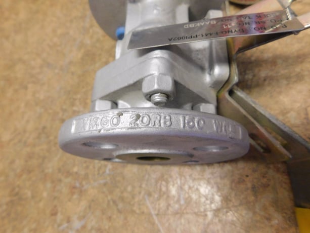3/4" Virgo, ball valve, Class 150 flanged, new - Image 8