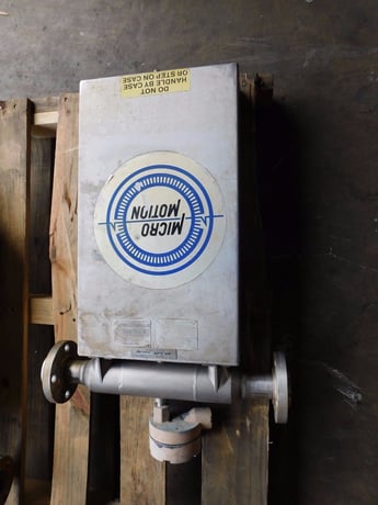 Micro Motion #DS150H147SU, Mass Flow Sensor, 1-1/2", Used - Image 1