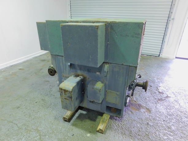 500 HP 3573 RPM Westinghouse LAC Induction Motor, Frame 5808-H, 2300 Volts, 2 Poles, 3 phase, Used - Image 1
