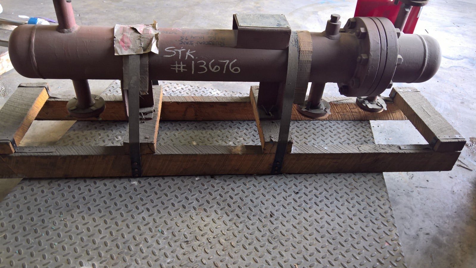 100 psi shell, 100 psi tube, Doyle & Roth, Heat Exchanger, 1994, NEW - Image 2