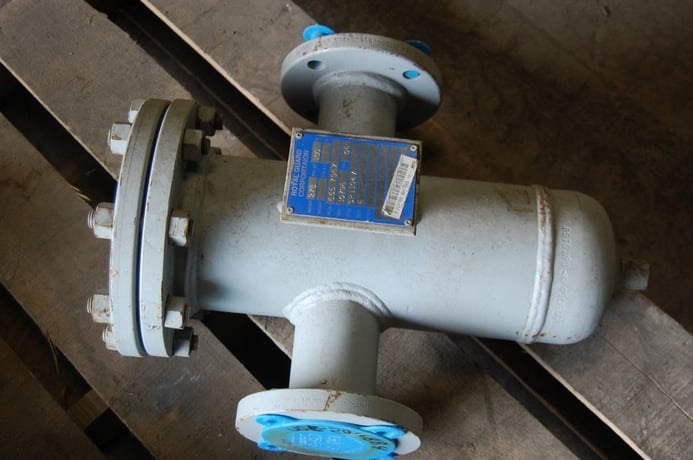 3" Royal Guard, Simplex Strainer, Type 55, 275 PSI @ 100 F, 1/2" Drain, 6" diameter x 24" L, 2006, NEW - Image 1
