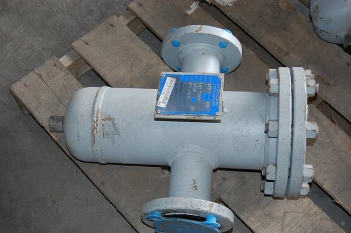 3" Royal Guard, Simplex Strainer, Type 55, 275 PSI @ 100 F, 1/2" Drain, 6" diameter x 24" L, 2006, NEW - Image 3