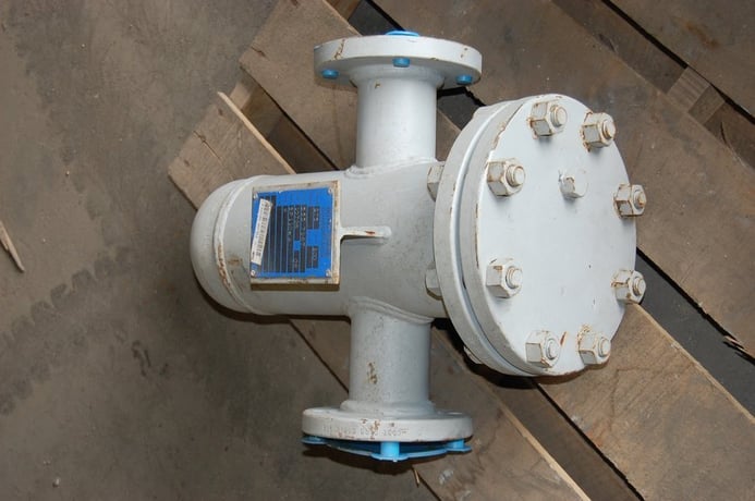 3" Royal Guard, Simplex Strainer, Type 55, 275 PSI @ 100 F, 1/2" Drain, 6" diameter x 24" L, 2006, NEW - Image 9