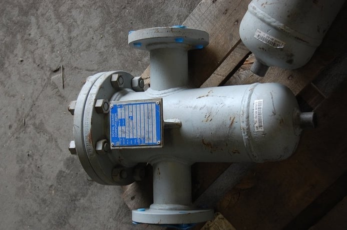 3" Royal Guard, Simplex Strainer, Type 55, 275 PSI @ 100 F, 1/2" Drain, 6" diameter x 22" L, 2006, NEW - Image 8