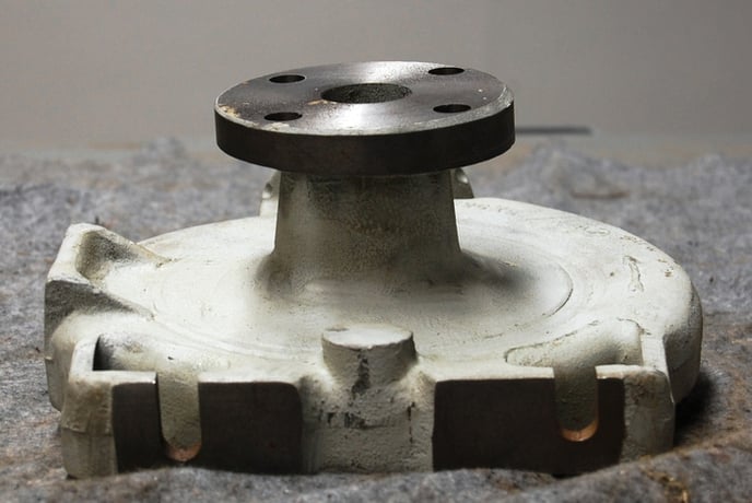 Flowserve #DX30072, CY29501A, pump case, 1.5" x 1" x 8" capacity - Image 9