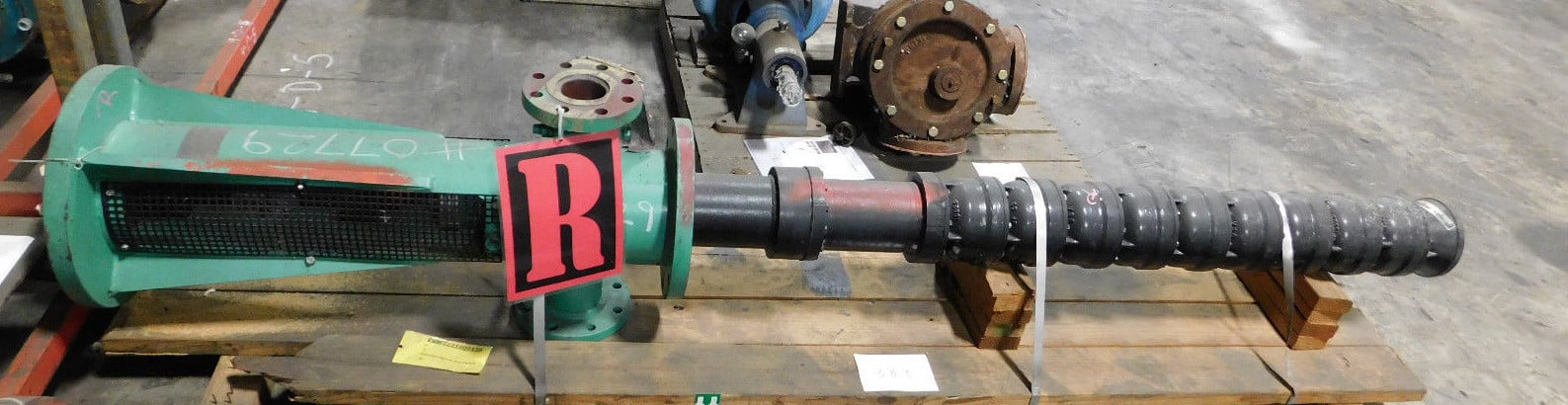 Johnston, Multi-Stage Pump, 9 Stages, 5-1/2" diameter, 3" x 4" Flange, NEW - Image 1