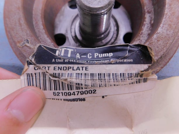 Pump Impeller, 8" outside dimension impeller, 5 Vane - Image 5