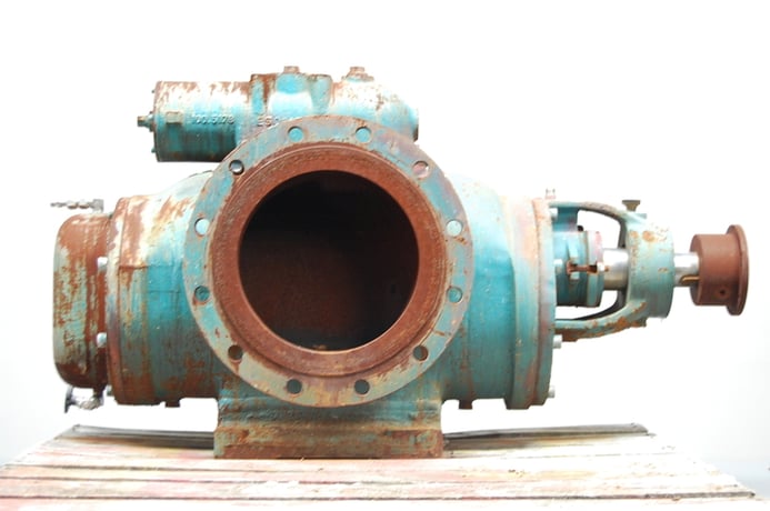 3960 GPM @ 232 psi, Leistritz #L2NG-164/170 AHOKI-G, Screw Pump, 14" Inlet/Outlet, Carbon Steel, Used - Image 6