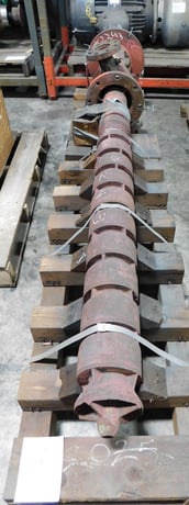 Vertical Pump, 9 Stage, 3" x 4", 5-1/2" diameter, Used - Image 2