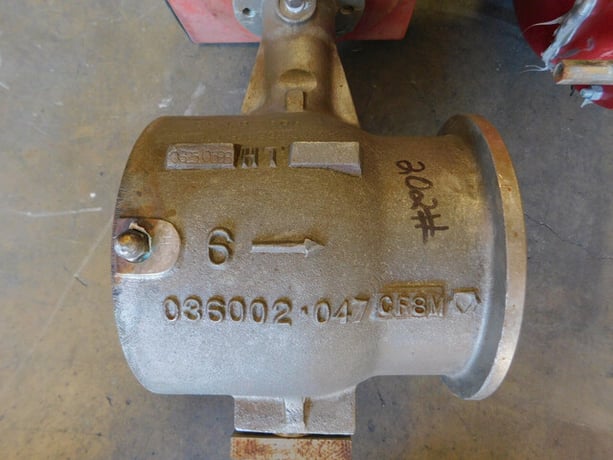 6" Masoneilan, Control Ball Valve, 150#, CF8M, 316 Stainless Steel, Rebuilt - Image 2