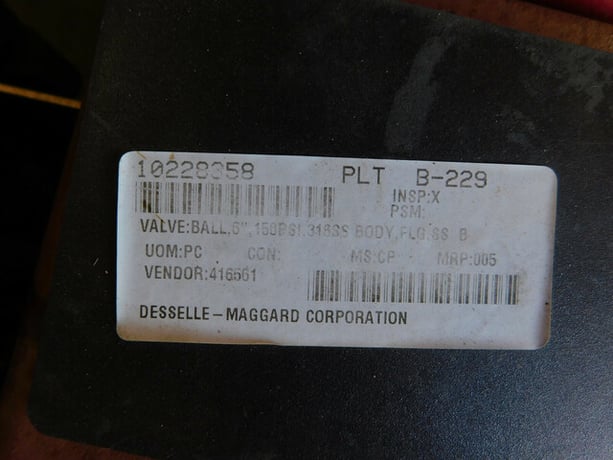 6" Masoneilan, Control Ball Valve, 150#, CF8M, 316 Stainless Steel, Rebuilt - Image 3