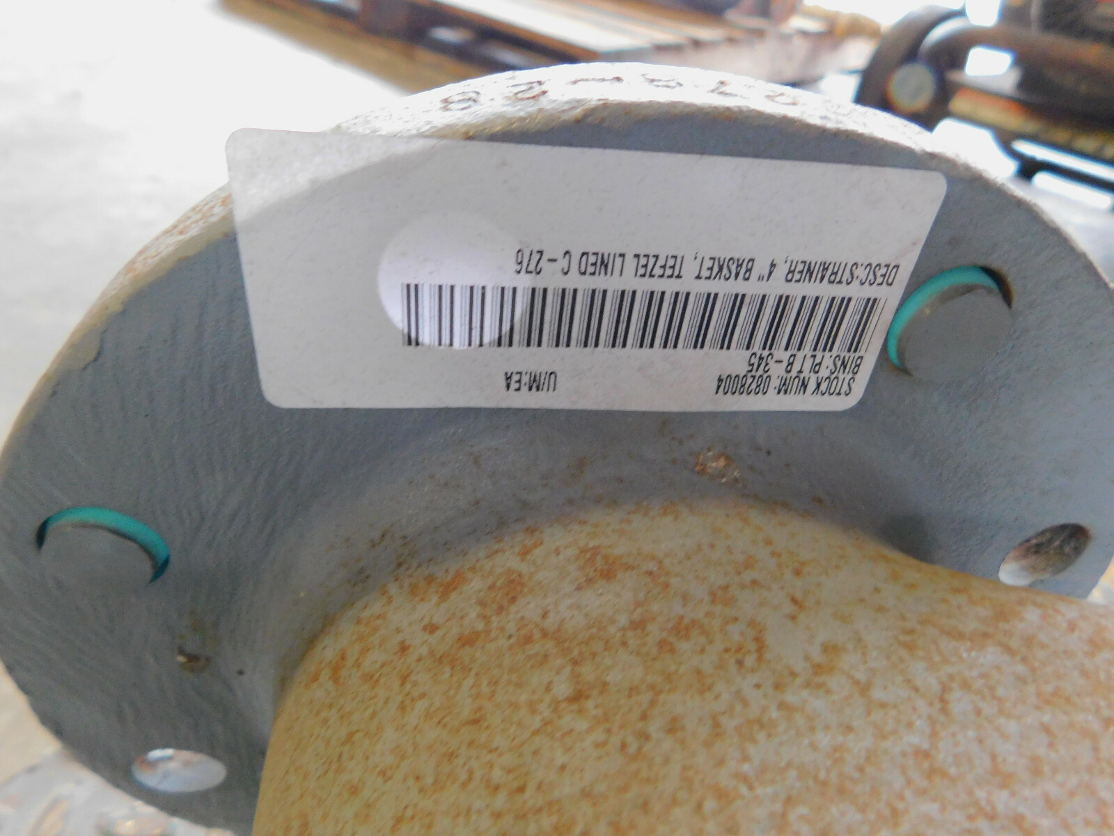 Mueller, Basket Steam Trap, 4", 1-1/2" 150# Bottom Flange, NEW - Image 4