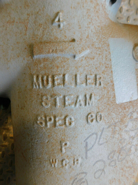 Mueller, Basket Steam Trap, 4", 1-1/2" 150# Bottom Flange, NEW - Image 9