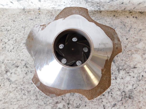Flowserve Durco #3X2-13 MK2GR2 D20, Pump Impeller, 10" diameter, 5 Vane, A20, NEW - Image 6