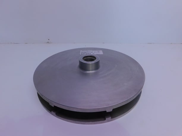 Pump Impeller, 13-1/4" outside dimension, 1-1/4" Bore. CD4MCu, NEW - Image 6