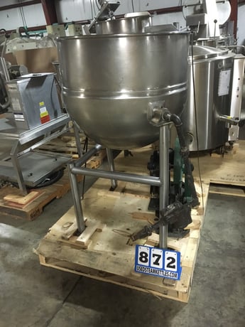 60 gallon Groen #DL-60, Tri-Leg direct tilting steam kettle - Image 5