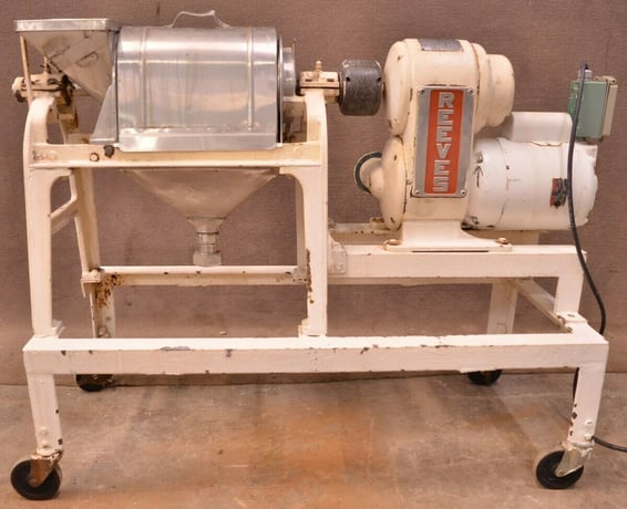 Langsenkamp #185SC, compact lab size fruit/vegetable juice/sauce finisher w/Reeves variable speed Control - Image 2
