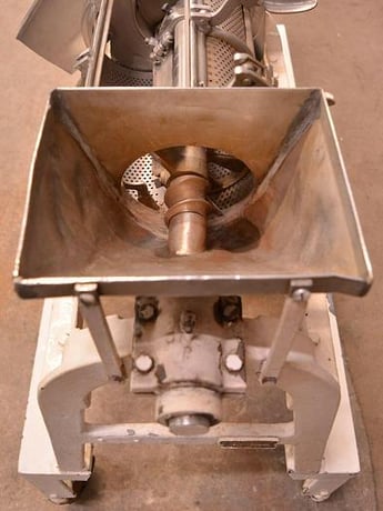 Langsenkamp #185SC, compact lab size fruit/vegetable juice/sauce finisher w/Reeves variable speed Control - Image 3