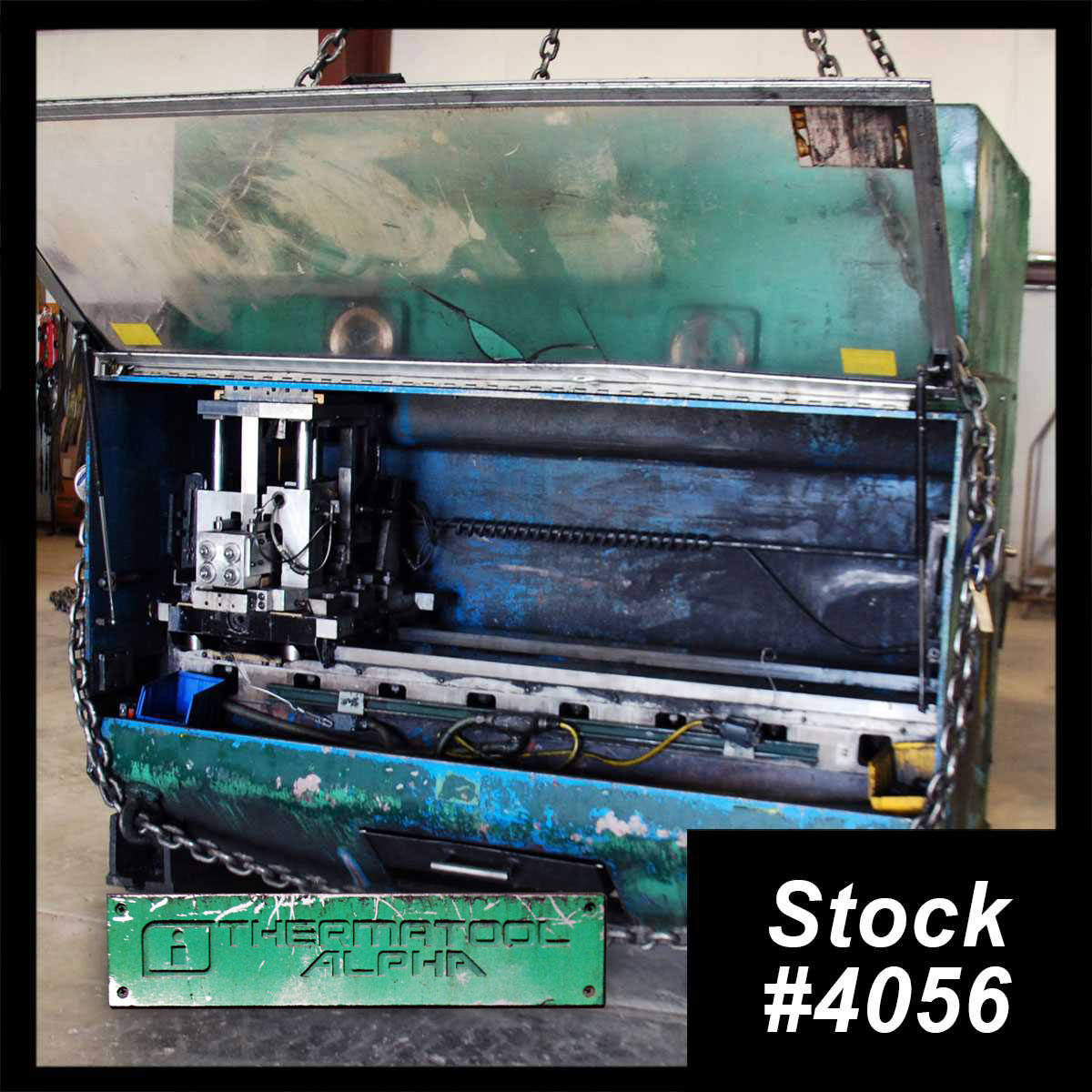 3" Alpha / Thermatool #TAFR-30006-60-45, double cut die set, 30 HP, 320/460 V., 3-phase, U-Trak 2 length - Image 1