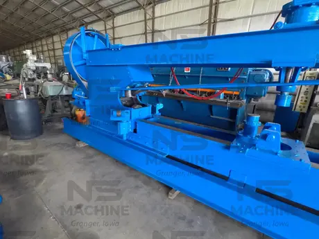5/8" x 20' Blue Valley #5, VFD, new guide rolls, main cylinder rebuilt, air cylinder new seals - Image 2
