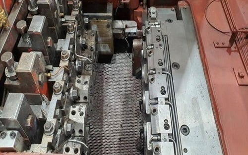 7/8" x 3-1/2" National #245, hi-speed 6 station 5 die, cold parts former, universal transfer system, overtop - Image 1