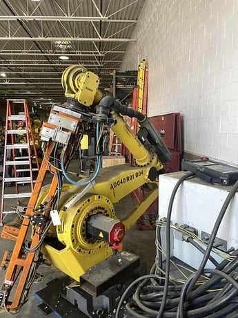 Fanuc, M-900iA/350, 6-Axis robot w/R-30iB Control data sheet, 350 Kg, 2650mm reach, 2015, #105021 - Image 1