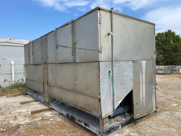 40 Ton, Turbo #CAR80LR, Plate Ice Maker, Stainless Steel, Ammonia (R-717), 30 GPM, 460 V, (4) 3/4 HP water - Image 5
