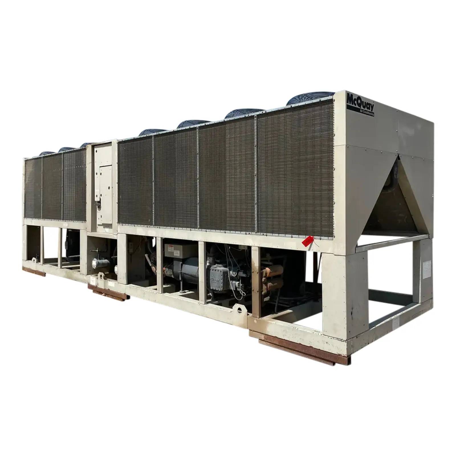 250 Ton, McQuay #AGS250B27-ER10, Air Cooled Water Chiller, Halocarbon (Freon), 16 fins/in. x 3 rows deep, 350 - Image 2