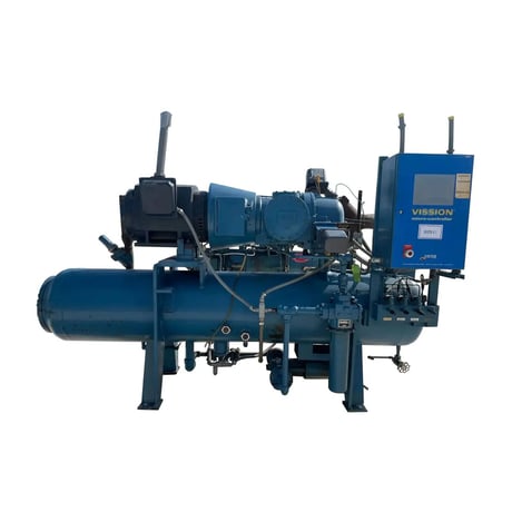 Vilter #VVR-R-B-NEC-LI-R717-VSM 401, Rotary Screw Compressor Package, 350 psig, 3600 RPM max, 208-230/460 V - Image 1