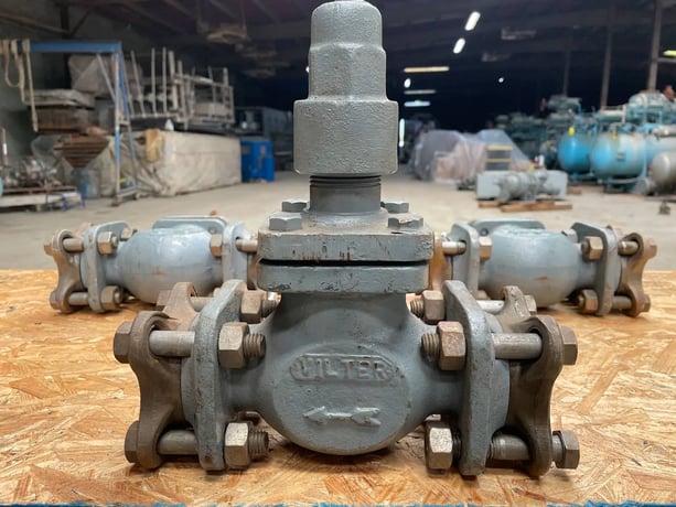 2" Vilter #K12124A, Ammonia Seal Capacity Flanged Globe Valve - Image 7