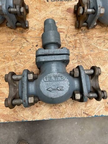 2" Vilter #K12124A, Ammonia Seal Capacity Flanged Globe Valve - Image 10