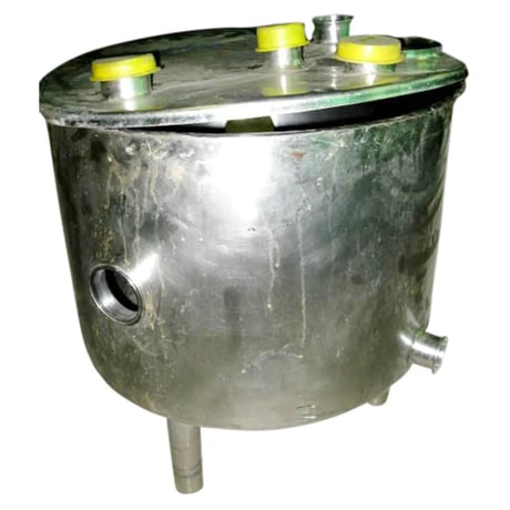 23 gallon Stainless Steel Balance Tank, 24" diameter x 17" straight wall - Image 1