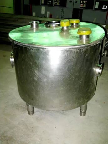 23 gallon Stainless Steel Balance Tank, 24" diameter x 17" straight wall - Image 4