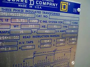 30 KVA 480 Primary, Sorgel #33349-49-112-002, Insulated Transformer - Image 8