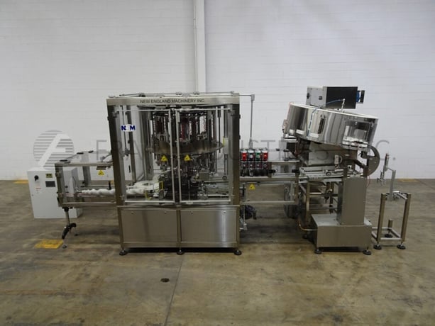 Pump Placer & Tightner, New England Machinery #NERPP-2008, designed for finger, lotion & trigger pump - Image 1