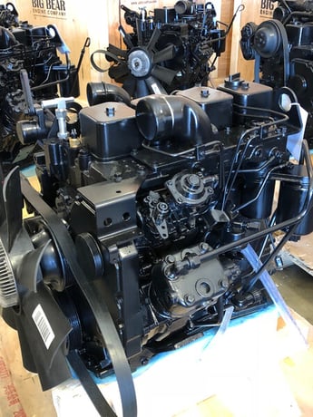 140 HP Cummins #4BT, remanufactured extended long block engine - Image 2