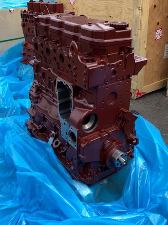 170 HP Cummins #QSB/ISB 4.5 Long Block Diesel Engine (Rear Gear Train - HPCR Setup) - Image 5