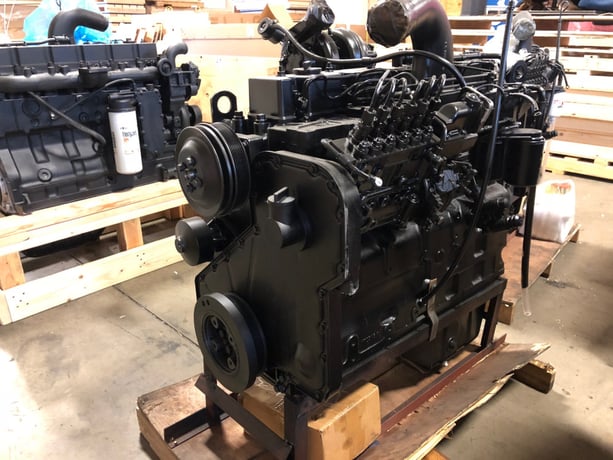 300 HP Cummins #6CT, 8.3 L extended long block engine - Image 2