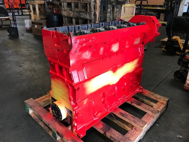 450 HP Cummins #ISX, remanufactured long block - CPL 2729 - Image 1